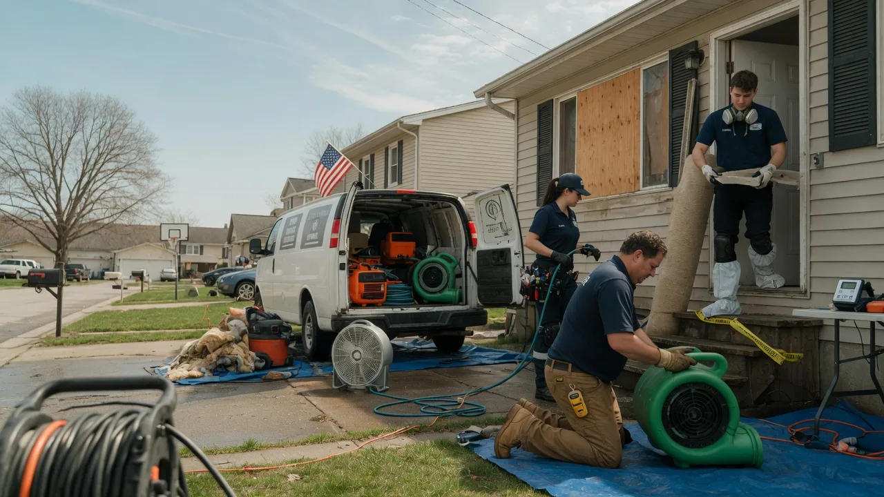 Water Damage Restoration in Melvin, AL near me